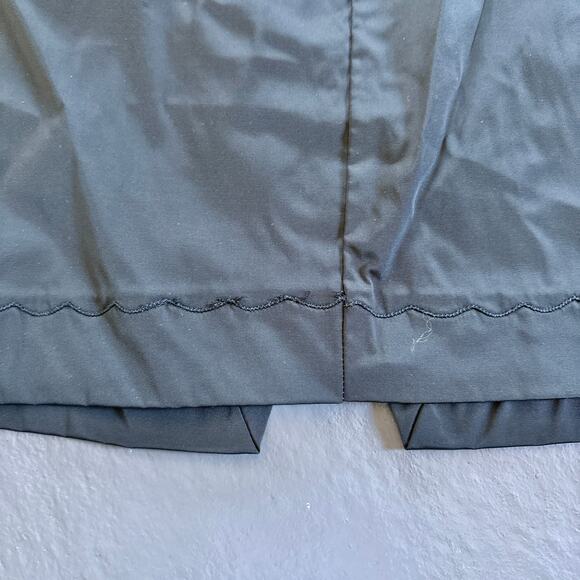 Vintage Val Mode Black Embroidered Half Slip Skirt Medium - Picture 2 of 7